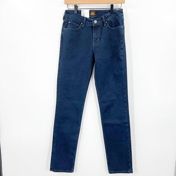 Lee Marion Straight Dark Jeans - Picture 1 of 7